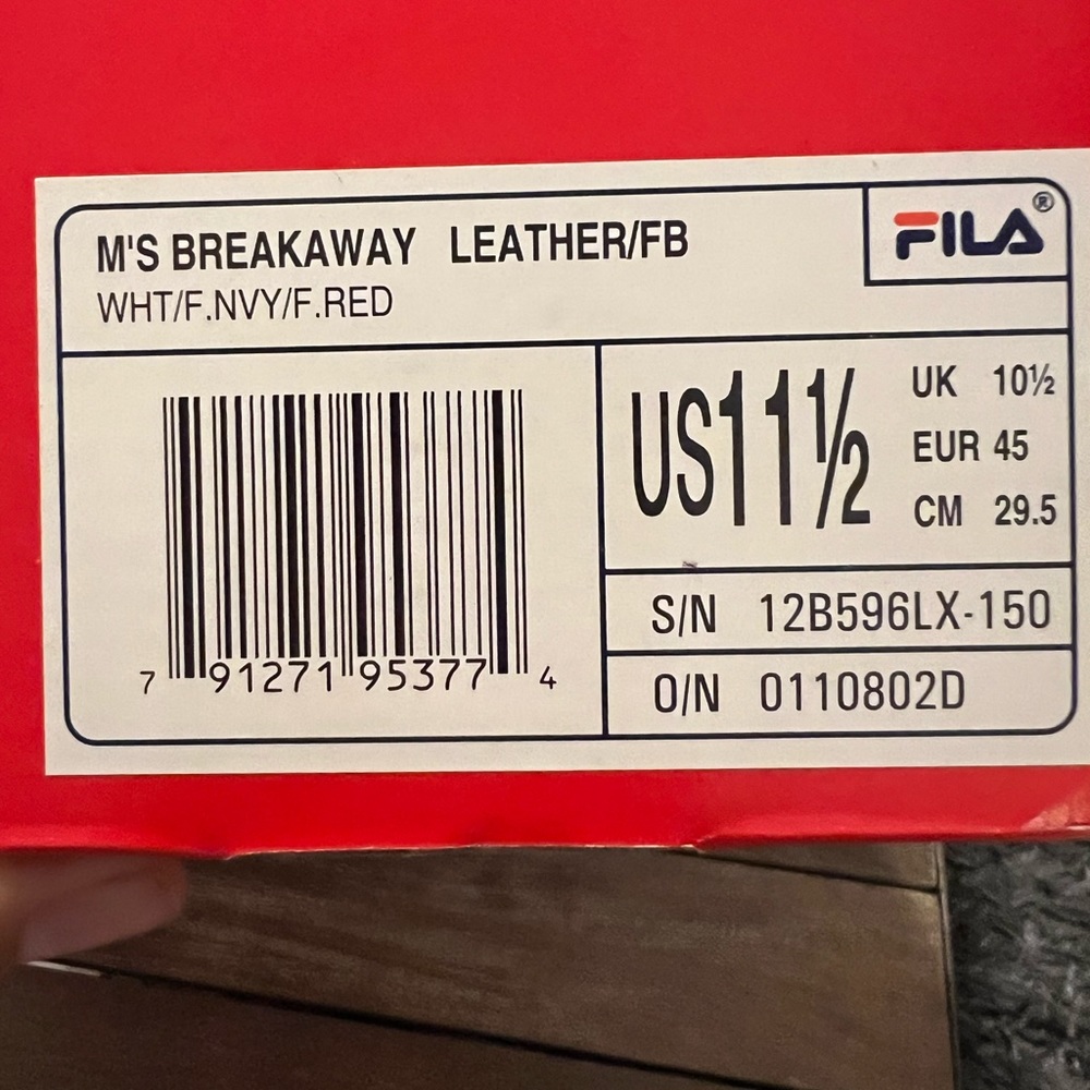 Men’s NIB Fila Breakaway Shoes -Retro - Picture 6 of 7